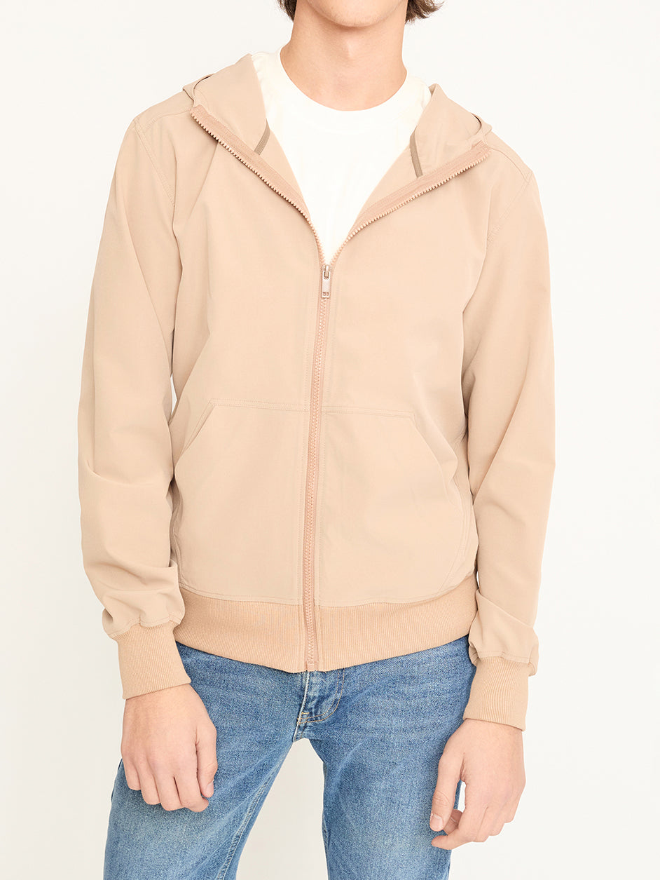 BREEZE | Mocha Bel Boy Hafif Rüzgarlık Mont / Unisex
