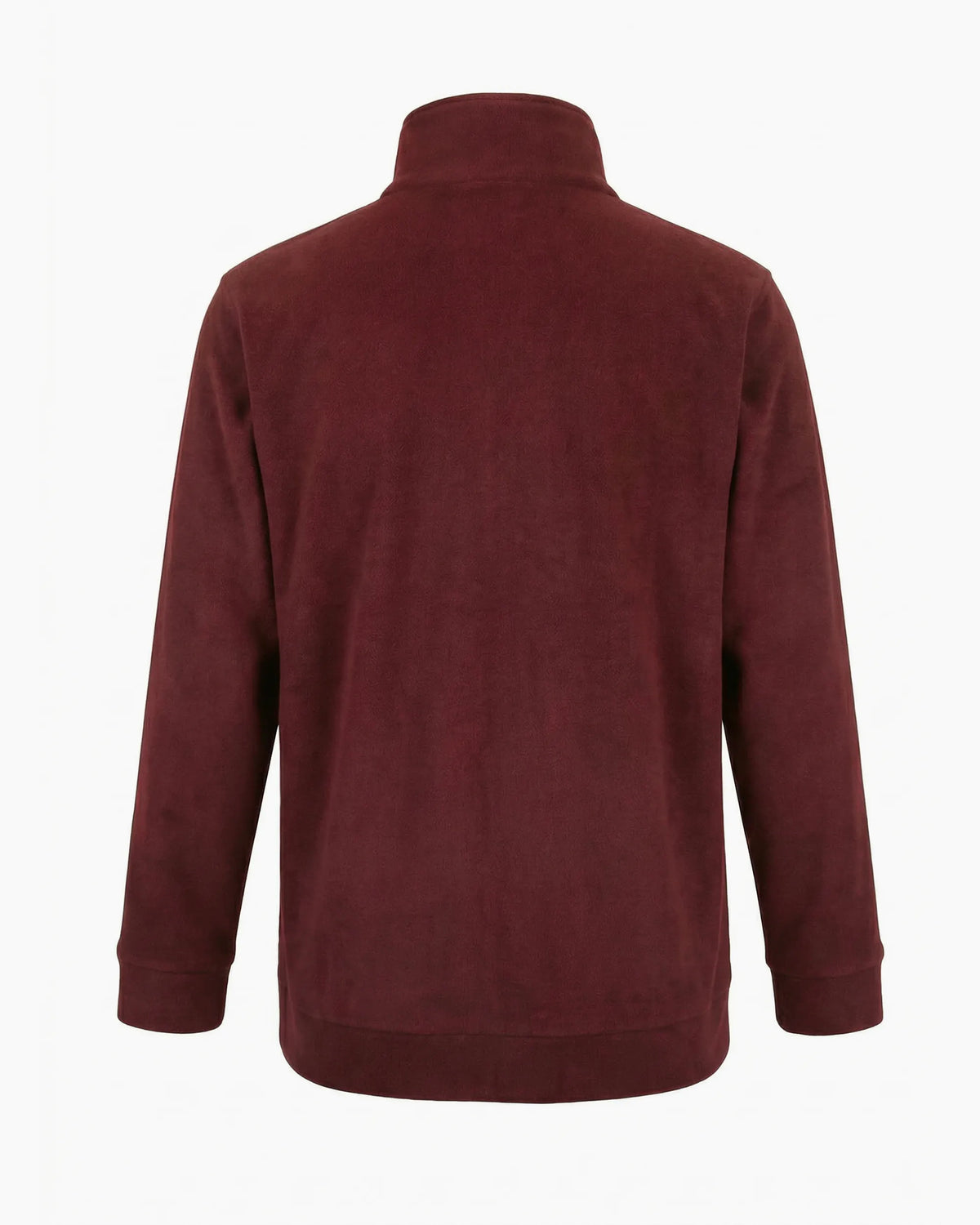 SW03004 | Kurumsal Logolu Gizli Cepli Polar Hırka - Bordo
