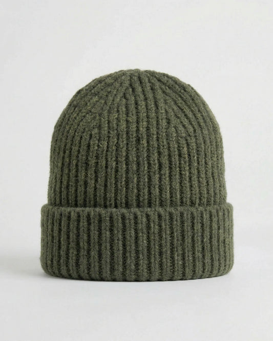 Model 1 – Full-Length Apron with Milk Coffee Stripes | Wholesale Production Reference