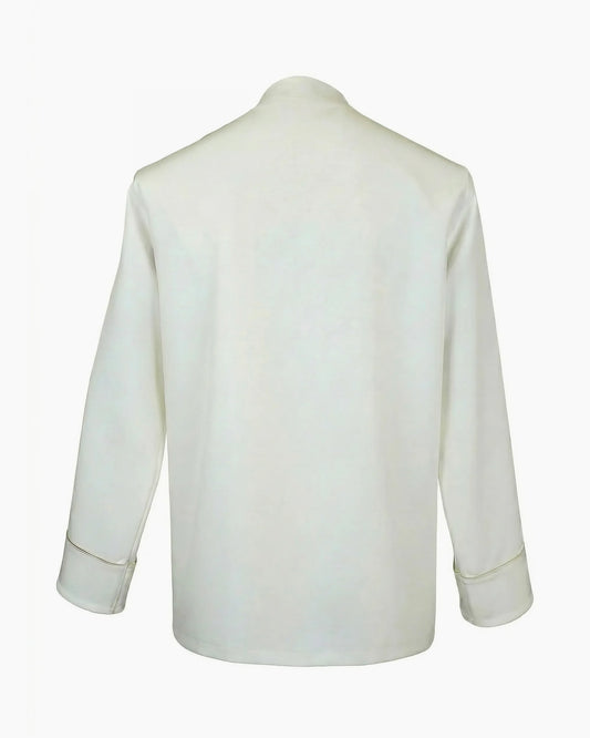 Model 1 – White Waiter Jacket | Wholesale Production Reference