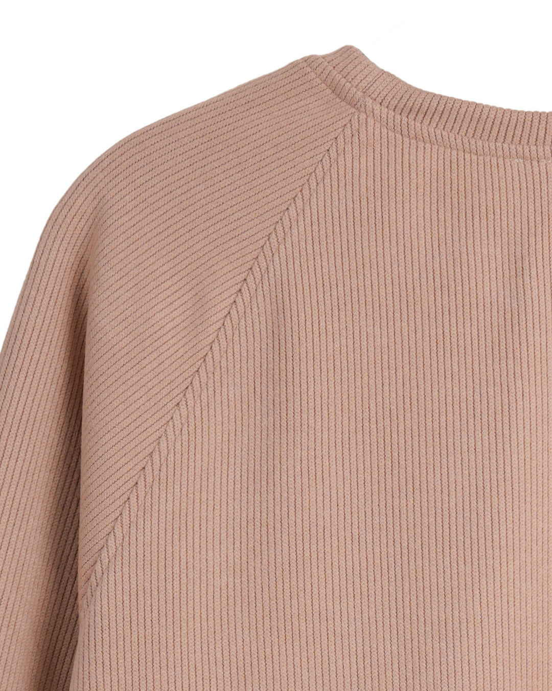 Reglan Kol, Relaxed Fit Unisex Camel Triko