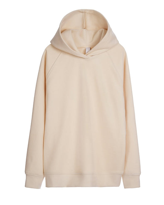 Soft Touch Hoodie | Unisex Kapüşonlu Sweatshirt – Ecru