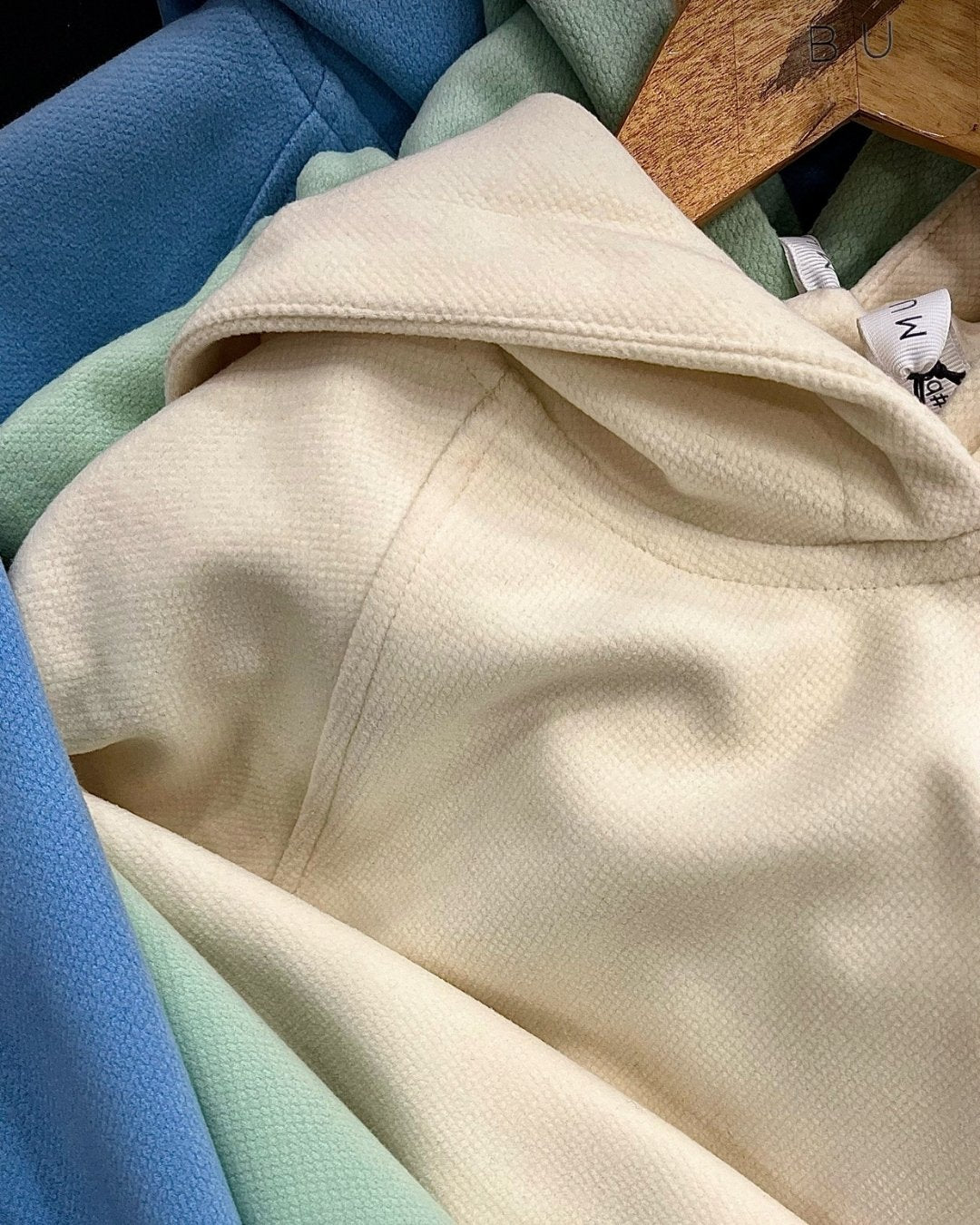 Soft Touch Hoodie | Unisex Kapüşonlu Sweatshirt – Ecru