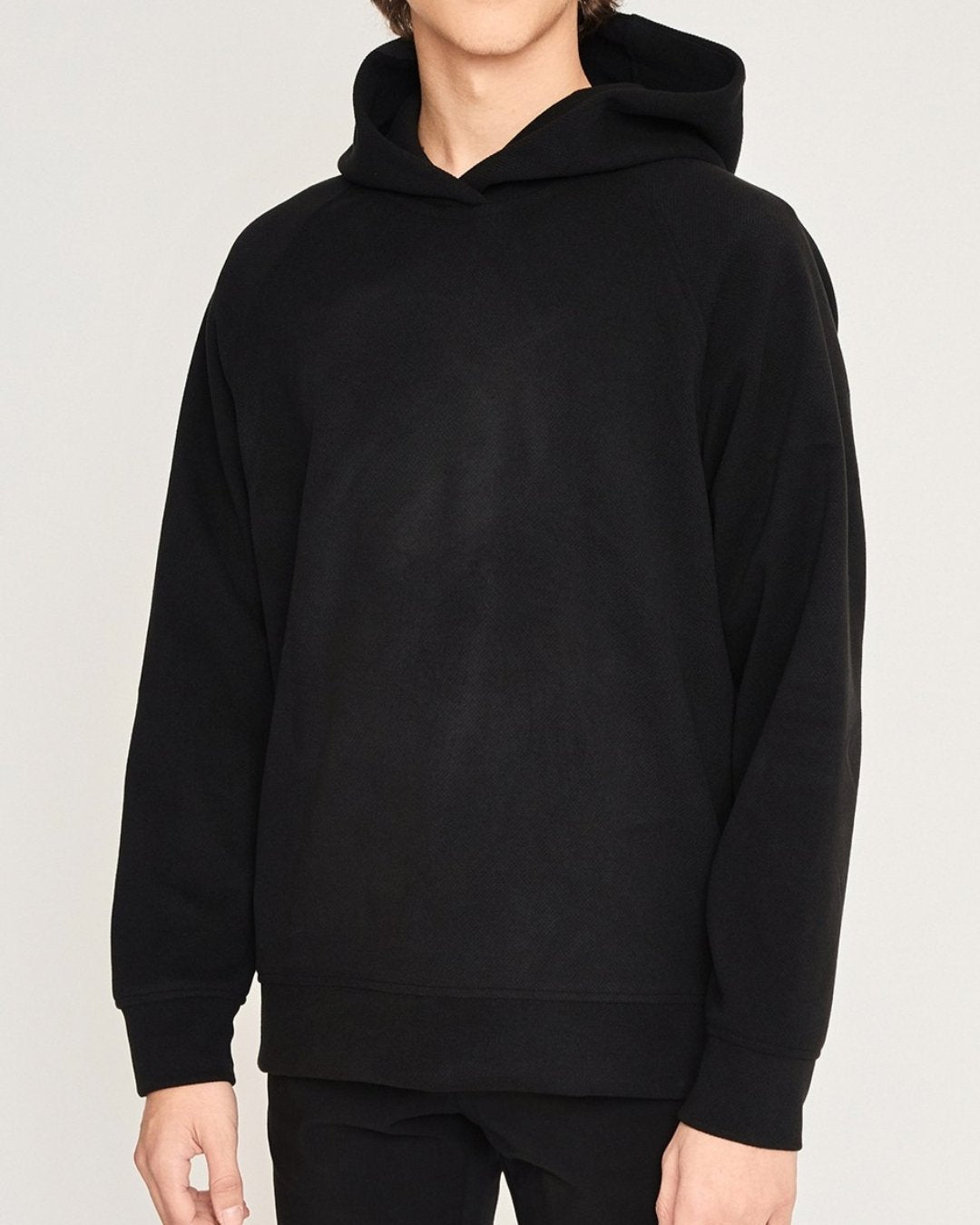 Soft Touch Hoodie / Black