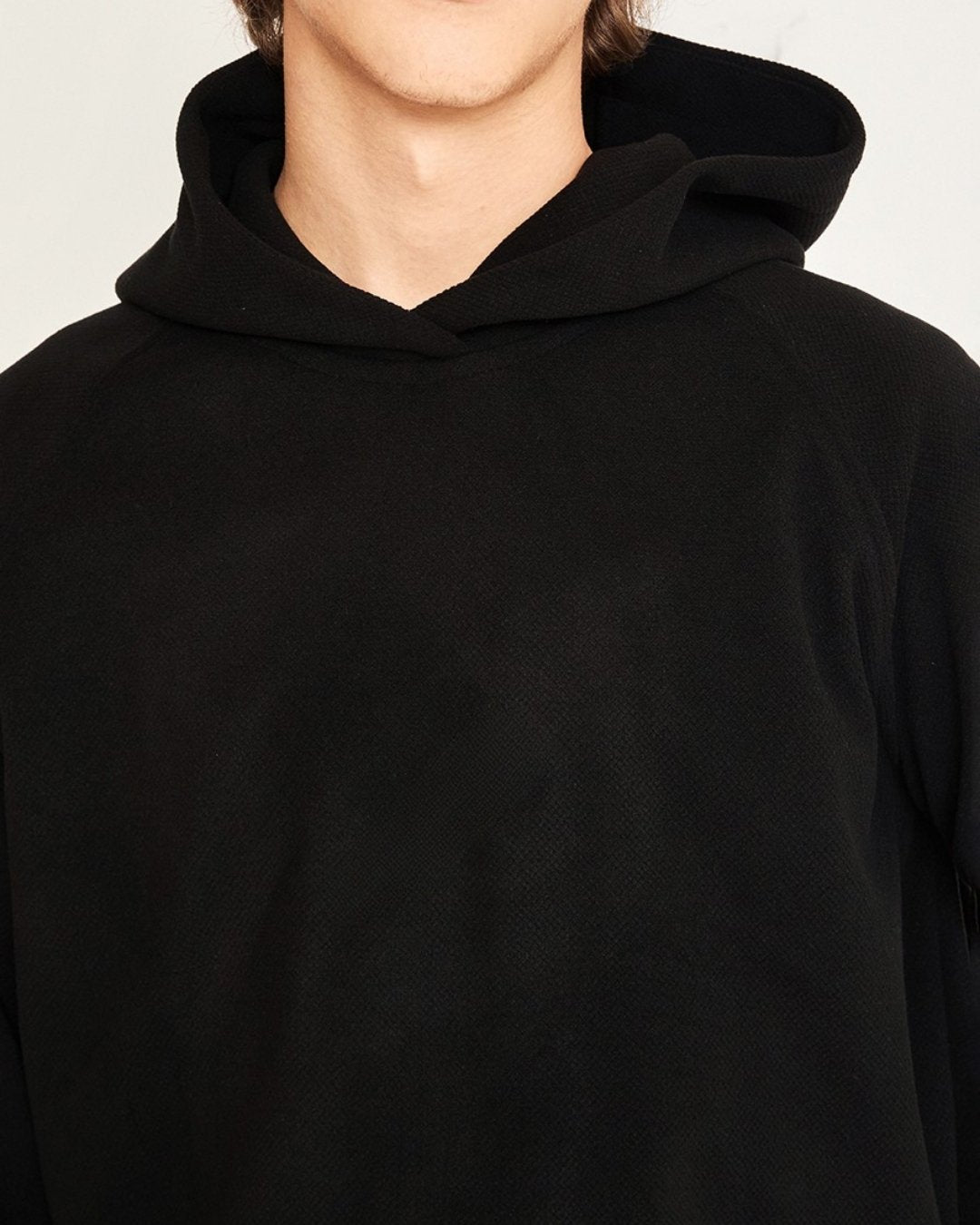 Soft Touch Hoodie / Black