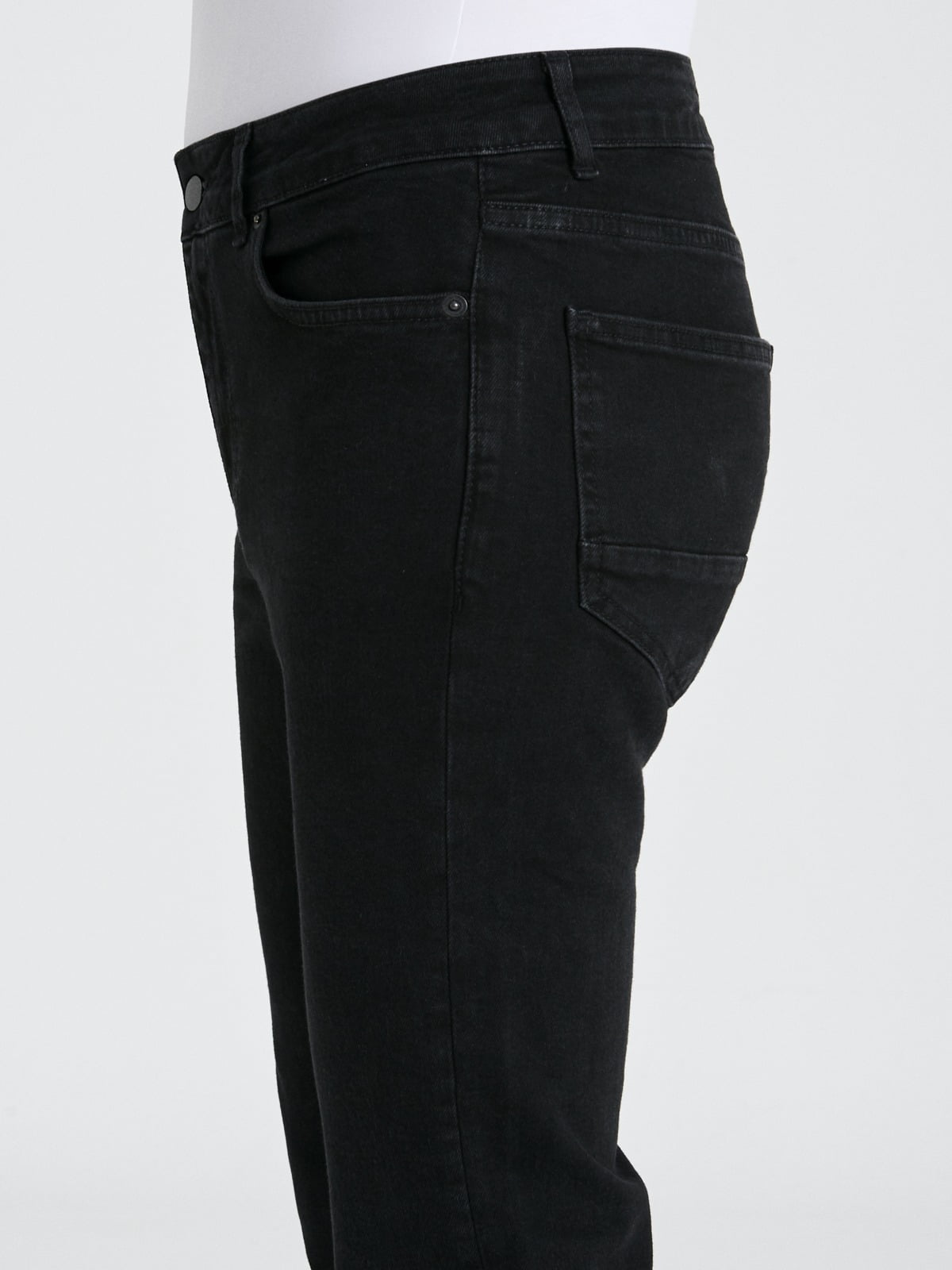 Slim Fit Siyah Kot Pantolon