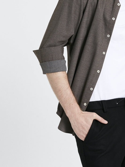 M Beden - Fleecy Shirt / Mocha