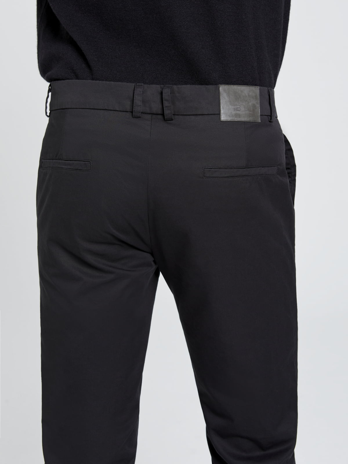 Siyah Pamuklu PantolonPamuklu Siyah Chino Pantolon - Cotton Chino / Black