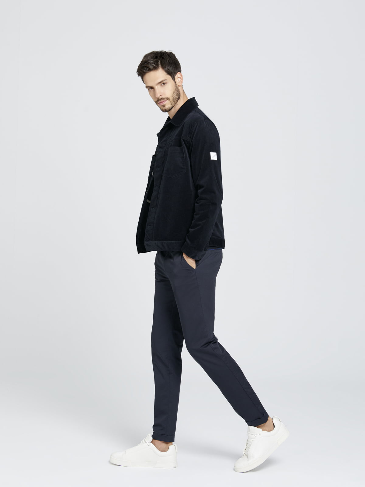 Pamuklu Lacivert Chino Pantolon - Cotton Chino / Navy