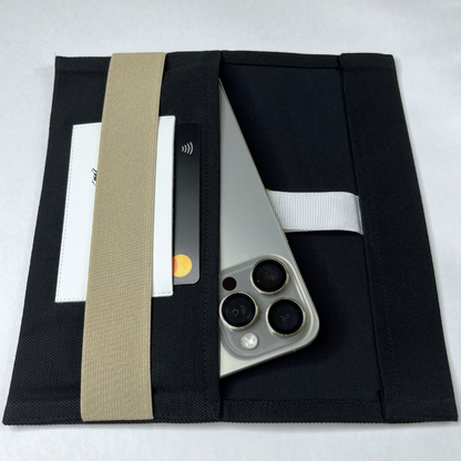 Handmade Smart Pouch – Siyah | Çok Amaçlı Kumaş Kılıf