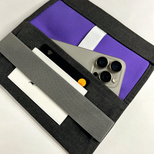 Handmade Smart Pouch – Antrasit | Çok Amaçlı Kumaş Kılıf
