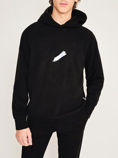 Soft Touch Hoodie / Black
