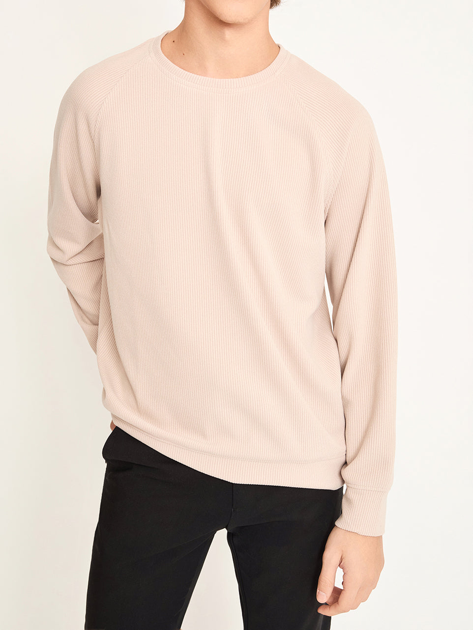 Self Stripe Knitwear / Beige