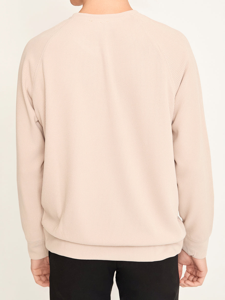 Self Stripe Knitwear / Beige