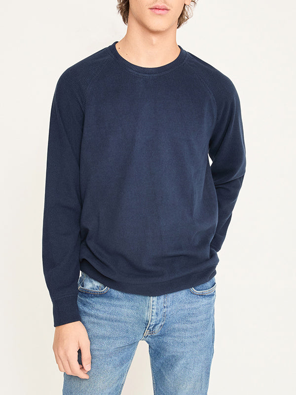 Self Stripe Knitwear / Navy