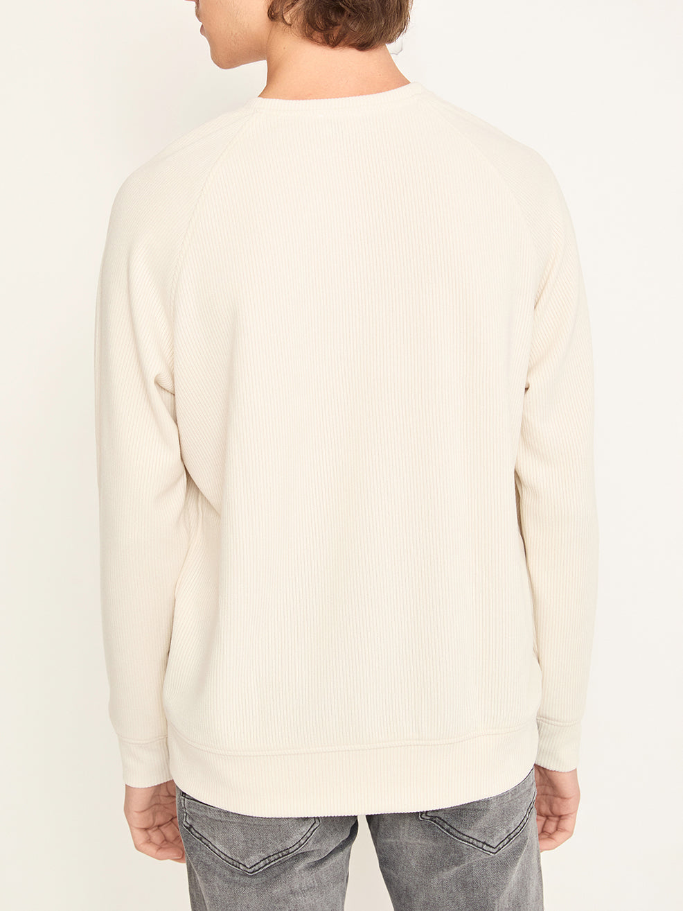 Self Stripe Knitwear / Ecru