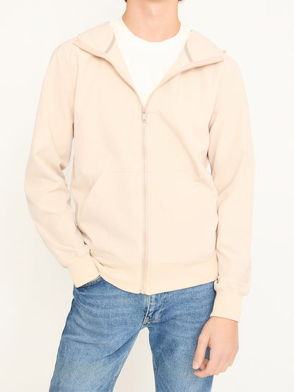 BREEZE | Krem Bel Boy Hafif Rüzgarlık Mont / Unisex