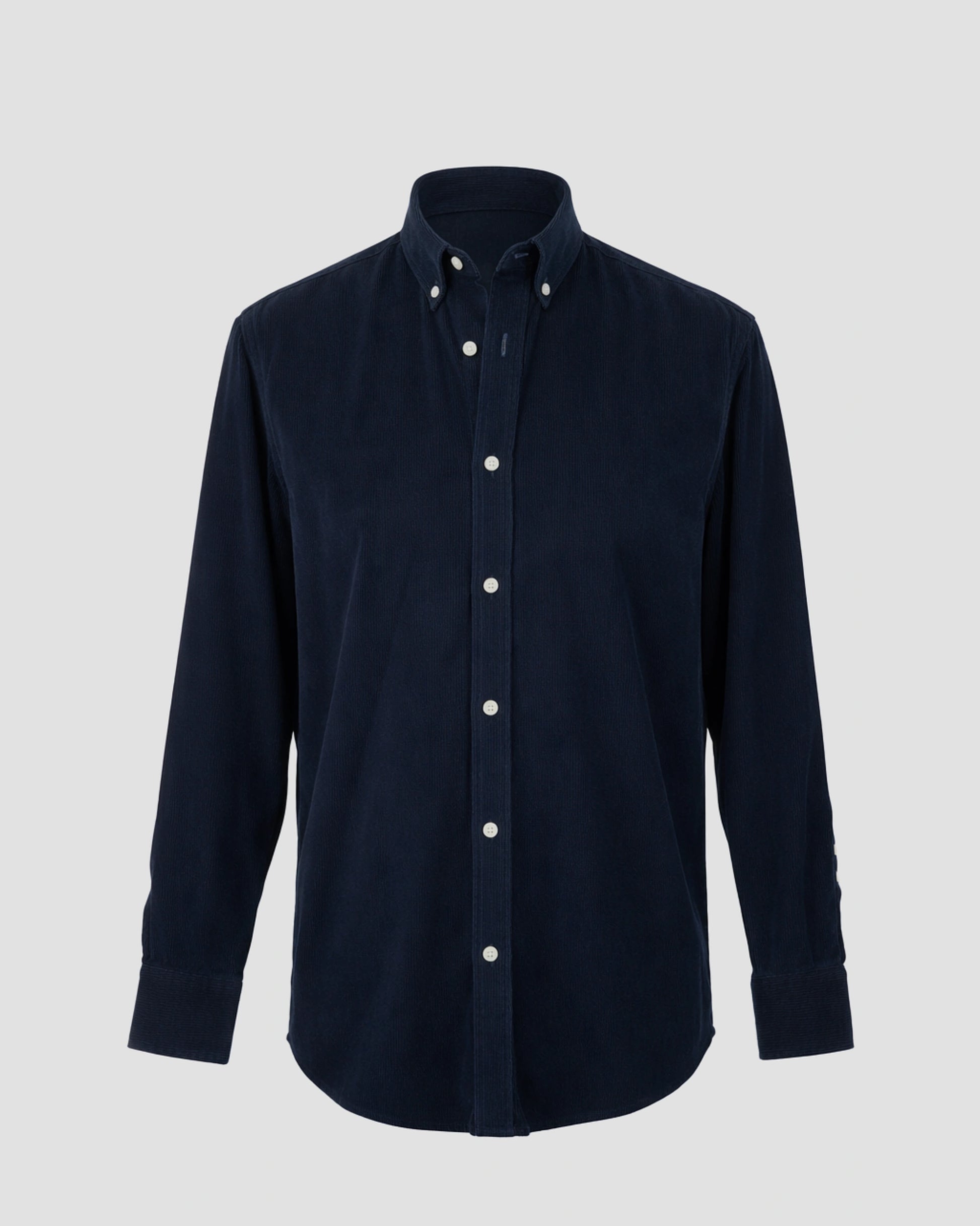 MUBU Cosserat Lacivert Kadife Gömlek - Ghost Ön Görünüm