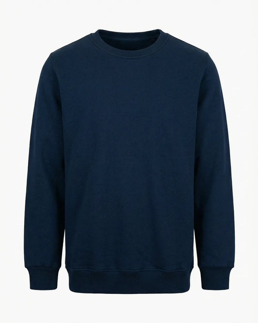Kurumsal logolu 3 iplik içi polarlı kalın kışlık bisiklet yaka sweatshirt, istenilen renk seçeneğiyle toptan üretim - MUBU Staff Wear