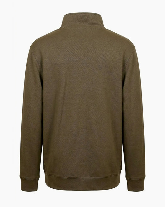 SW02005 | Kurumsal Logolu Yarım Fermuarlı Sweatshirt