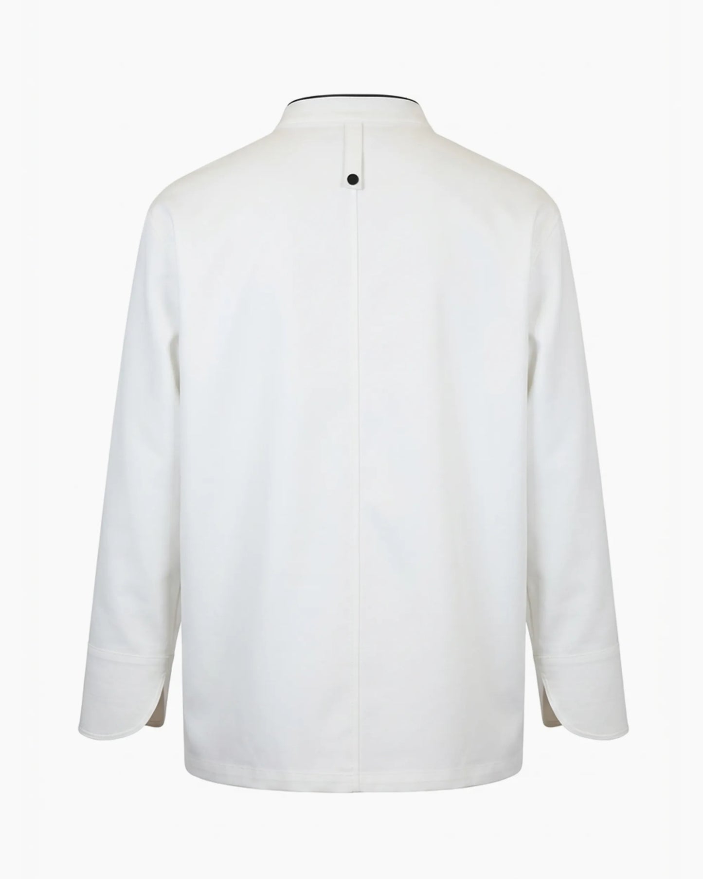 Model 1 – White Chef's Jacket | Wholesale Production Reference