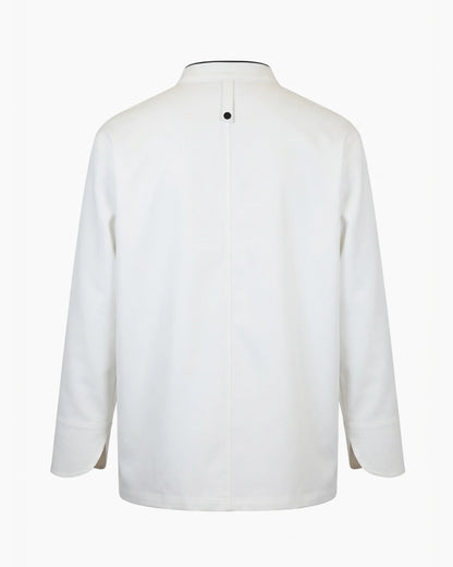 Model 1 – White Chef's Jacket | Wholesale Production Reference