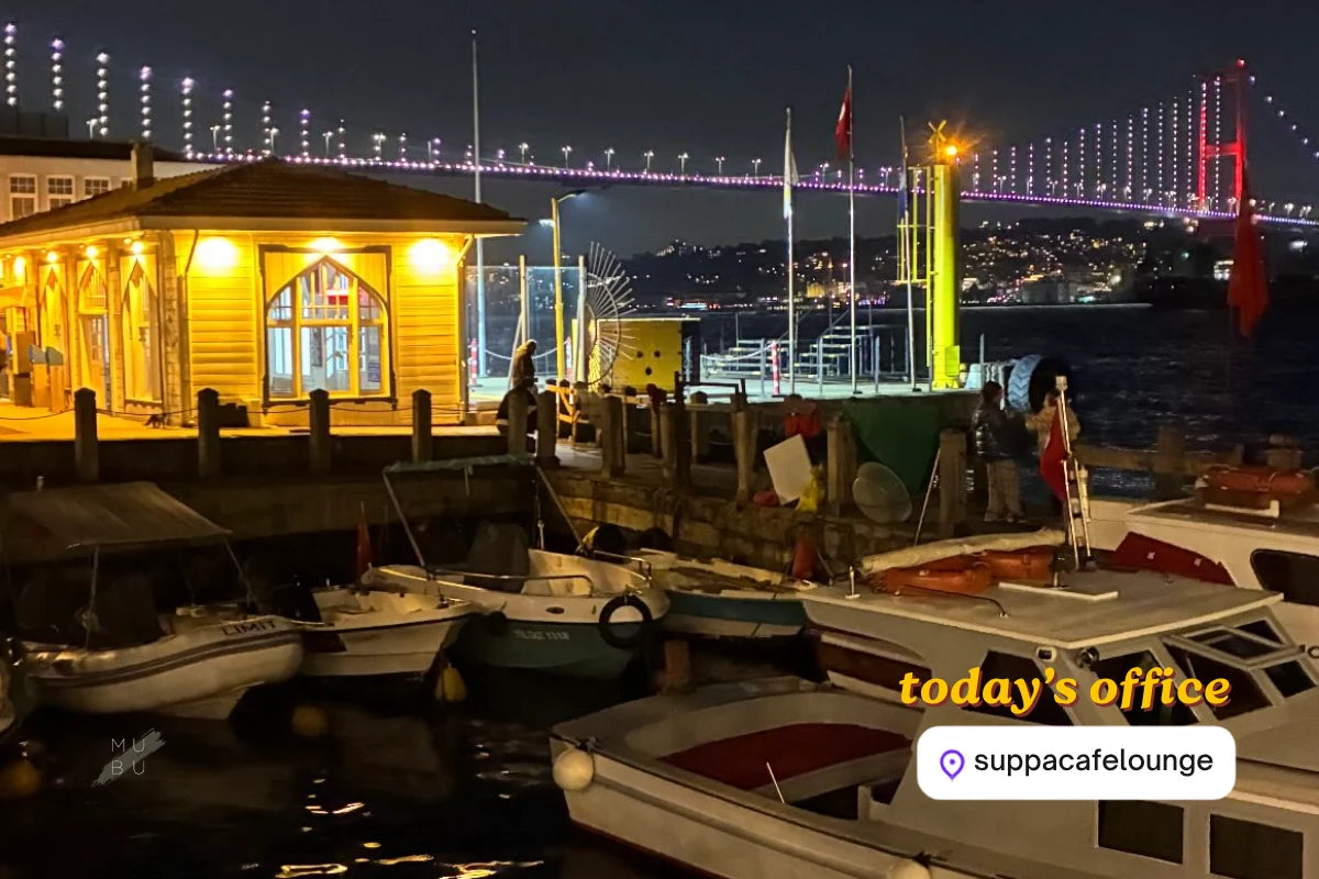 MUBU ekibinin Sıppa Cafe Lounge akşam ziyareti.