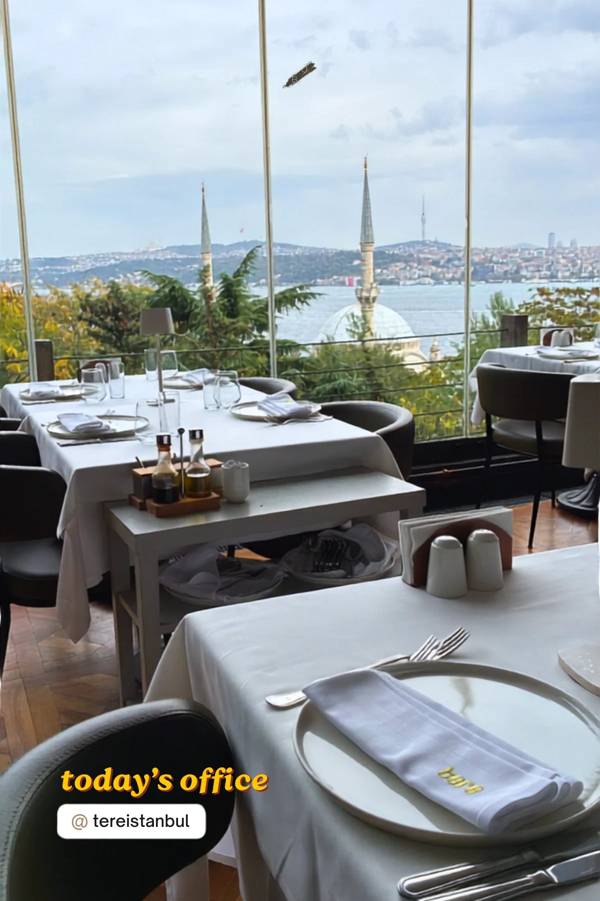 MUBU ekibinin Boğaz manzaralı Tere İstanbul ziyareti.