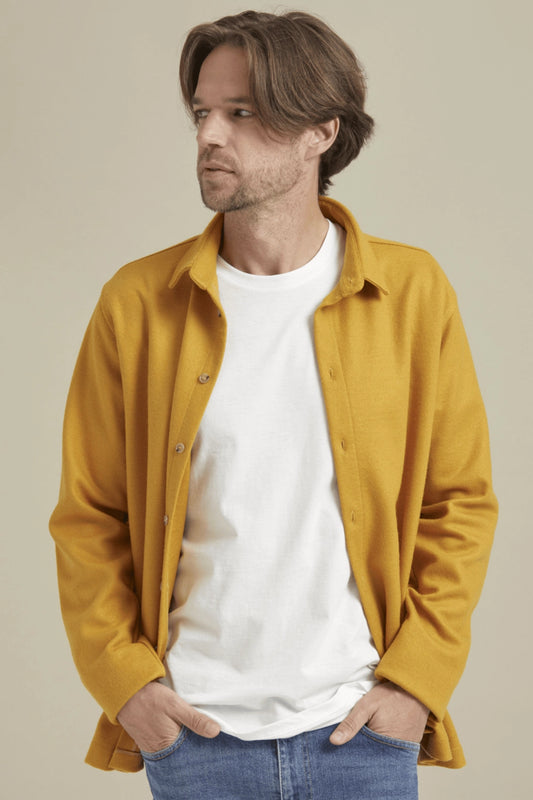 Bonny Cardies – Yünlü Hırka Gömlek hardal sarı kullanım videosu kapağı.