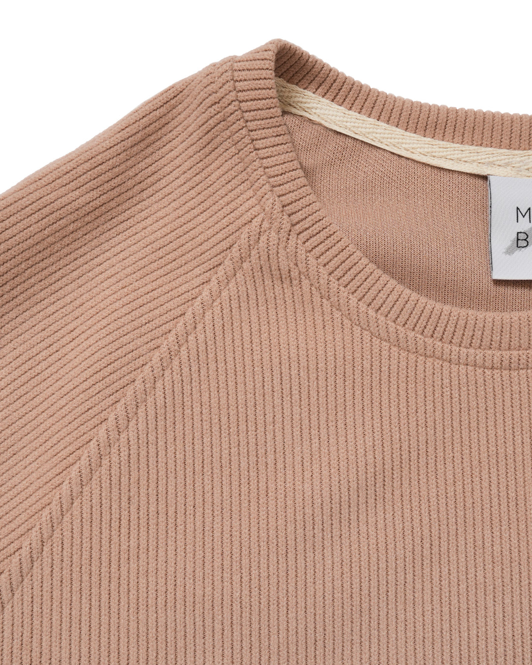 Reglan Kol, Relaxed Fit Unisex Camel Triko