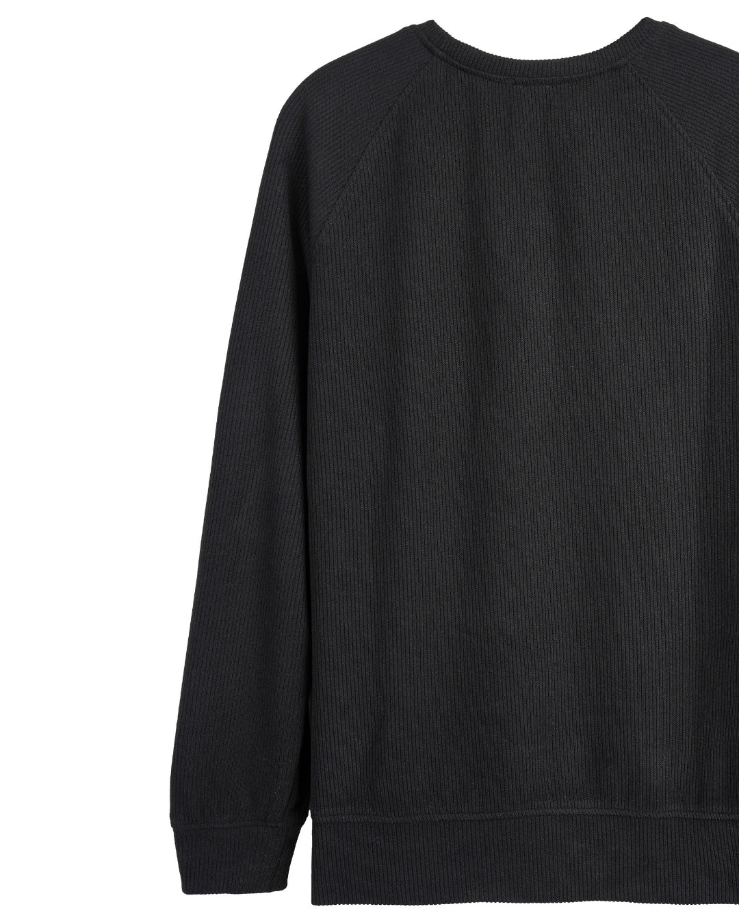 Reglan Kol, Relaxed Fit Unisex Siyah Triko