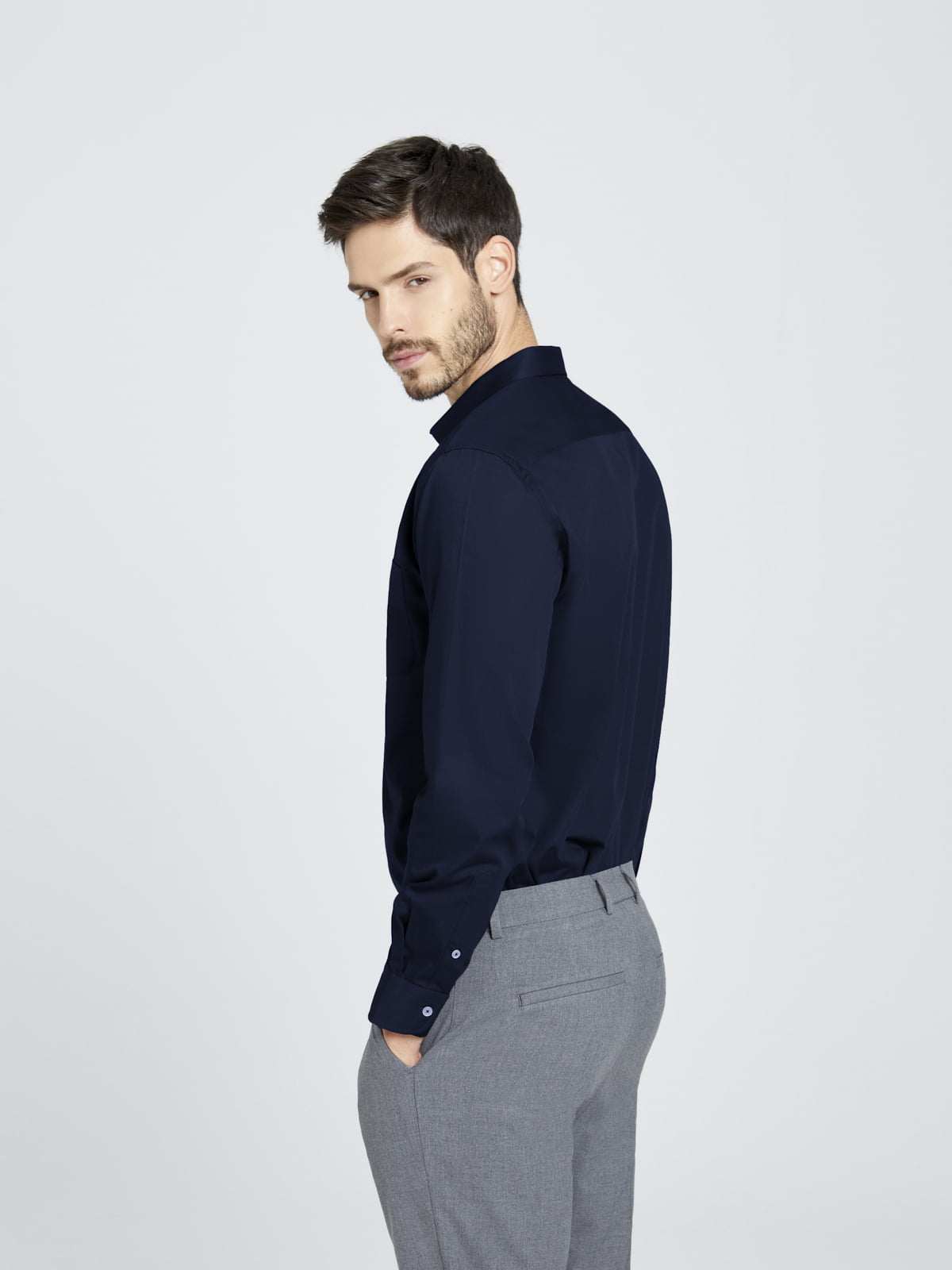 Gri Pilili Pantolon