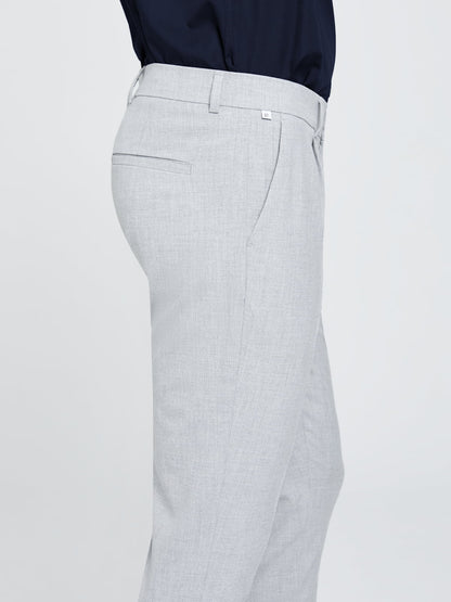 Açık Gri Pilili Pantolon