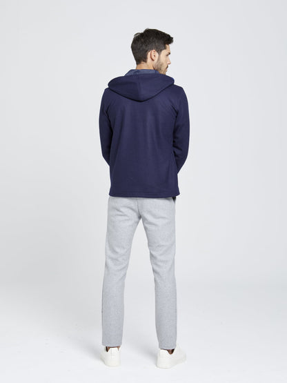 Gri Yünlü Spor Pantolon