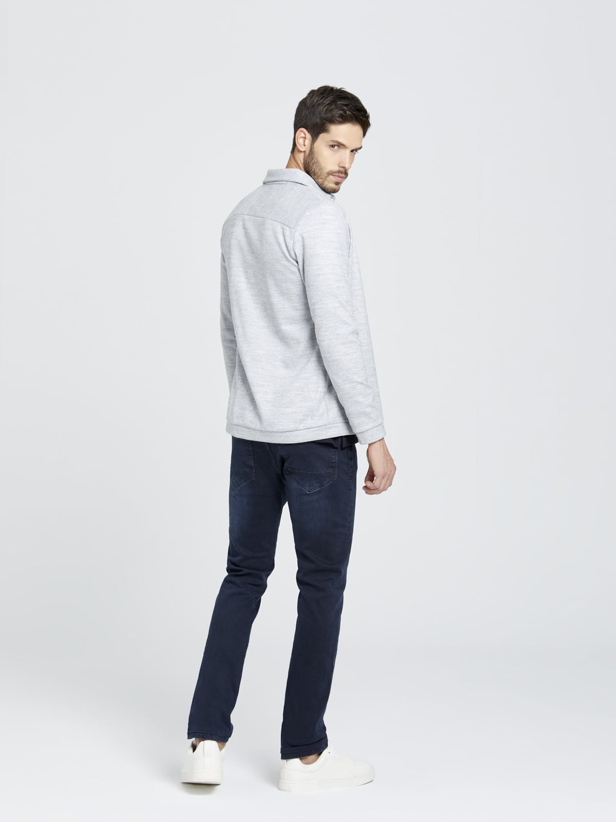 Slim Fit Lacivert Kot Pantolon