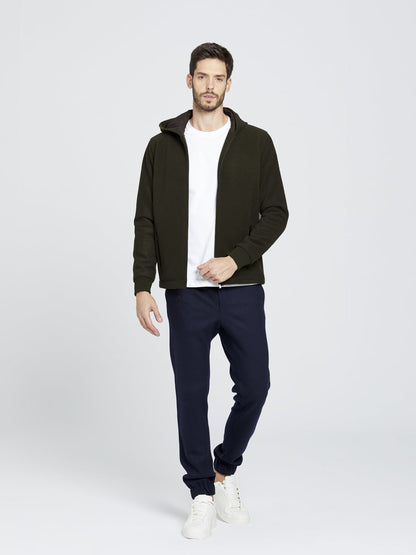 Yünlü Örme Lacivert Eşofman Pantolon - Wooly Jogger / Navy