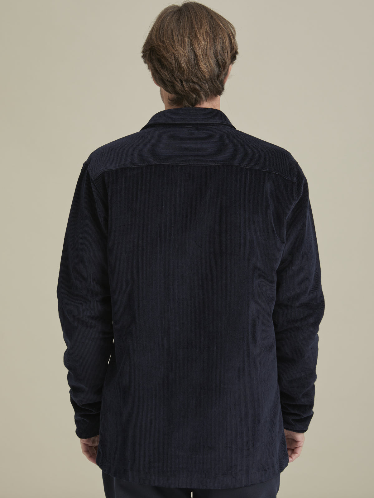 Kadife Lacivert Gömlek Ceket - Corduroy Shirt / Dark Navy
