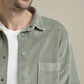 Kadife Yeşil Gömlek Ceket - Corduroy Shirt / Mint
