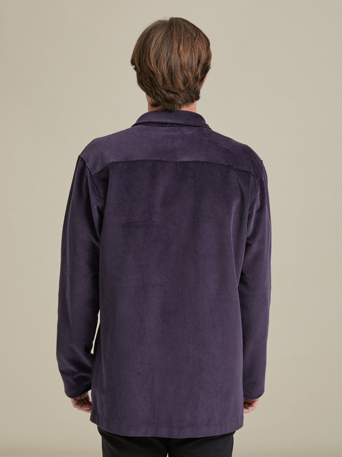 Corduroy Shirt / Violet