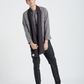 gri ipli model çizgili yünlü pantolon - Smart Cord / Grey
